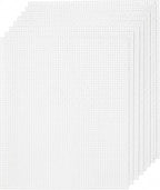 YOUNTHYE 10 PCS 5 Count Plastic Canvas Sheets, 21 x 13.1 Inch Large Hole by YOUNTHYE
