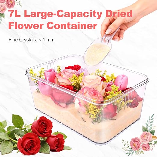 Absorbking Silica Gel Flower Drying, 7LBS Flower Preservation Kit - Image 2