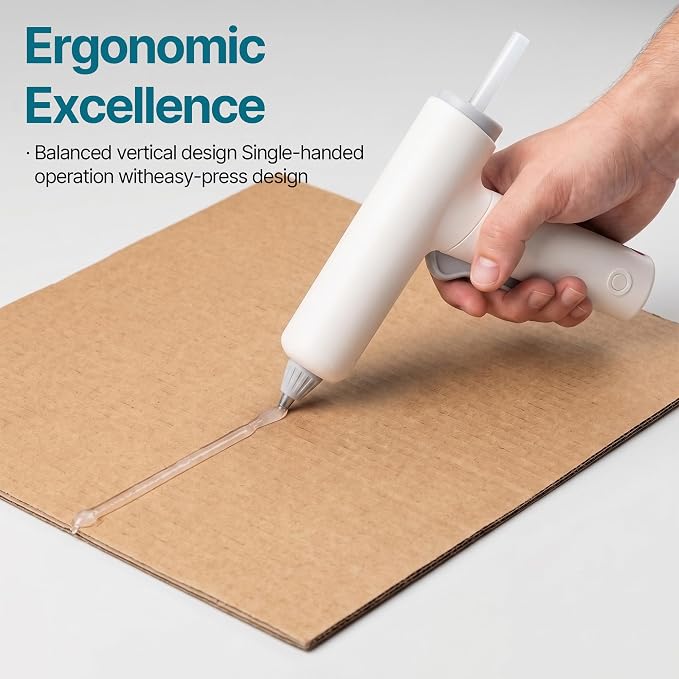 Cordless Hot Glue Gun Kit USB-C Rechargeable Magnetic Mount Base - Image 5
