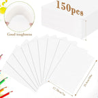 150PCS 7x10 Watercolor Paper Bulk, 140lb/300g Cold Press Thick Water Color - Image 2