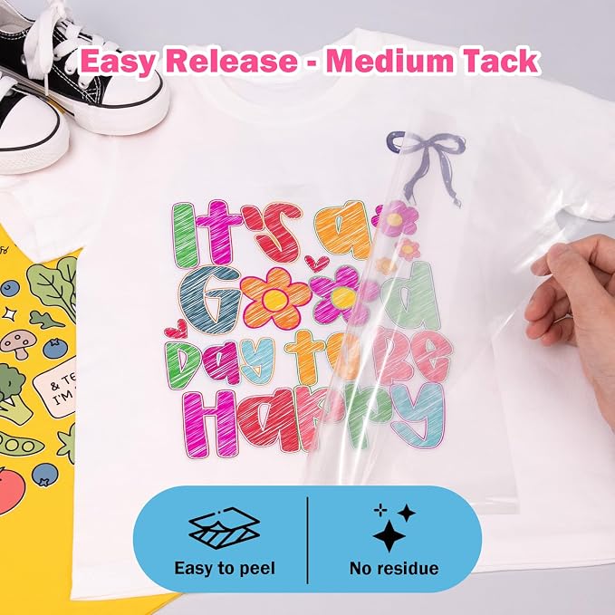 TECKWRAP Heat Transfer Mask for Heat Transfer Paper for T-Shirts 1 roll - Image 4