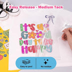 TECKWRAP Heat Transfer Mask for Heat Transfer Paper for T-Shirts 1 roll - Image 4
