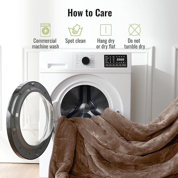 Uttermara Weighted Blankets for Adults Full Size, 12lbs 48x72 inches Blanket - Image 6