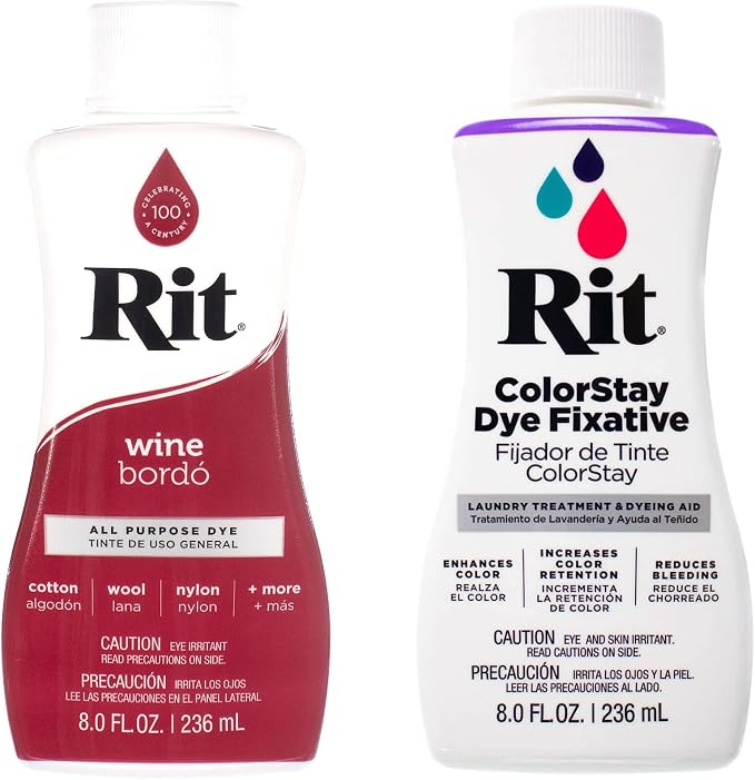 Rit Dye – 8 Oz. Liquid Fabric Dye by CraftCounty