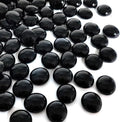 FANTIAN 5 lbs Black Glass Marbles, Glass Beads, Decorative Rocks Glass Pebbles by FANTIAN-GardeningMakesLifeBetter