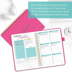Taja Undated Weekly Planner, Weekly To Do List Notebook - Image 3