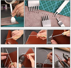 TLKKUE Leather Working Tools Leather Craft Tools - Image 7