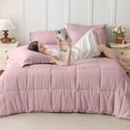 JOLLYVOGUE Twin XL Comforter Set, Ultra-Soft Bed in a Bag Twin XL Size 5 Pieces - Image 7