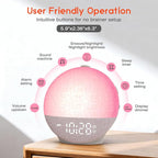 Sunrise Alarm Clock White Noise Machine, Sunset Simulation, 30 Soothing Sounds - Image 7