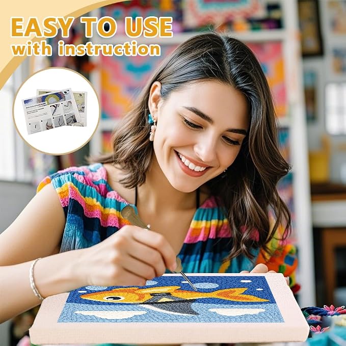 Doodlream Cartoon Fish Needle Kit - Image 3