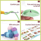 CrochetBox Crochet Kit for Beginner, Ladybug Easy Learn How to Crochet Stuffed - Image 5
