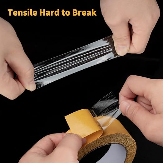 Ultra-Thin Clear Double Sided Tape Heavy Duty 1.58Inch X 66Feet Two Sides - Image 4