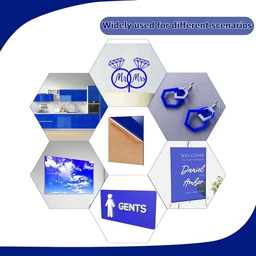 2 Pack 12'' x 16'' Opaque Dark Blue Acrylic Sheet, 3mm Thick Acrylic Plastic - Image 6