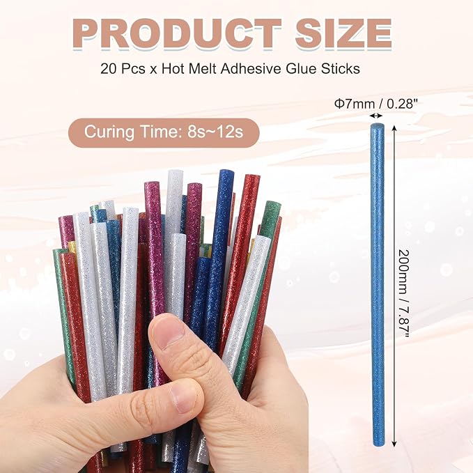 PATIKIL Hot Glue Sticks for Glue Gun - Image 2