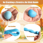 CiaraQ 51-Color Polymer Clay Oven Bake Modeling Kit | 14 tools, 2‑layer box - Image 3