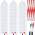 Libima 50 Pcs DIY Blank Kites for Kids Bulk Large Kite Making Kit Easy to Fly by Libima