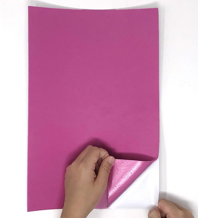 Allgala CF85412 Self-Adhesive EVA Foam Paper Sheets - Image 3