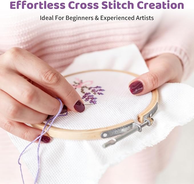 14 Mesh Needlepoint Canvas, Cross Stitch, Knit Crochet DIY Craft Projects - Image 4