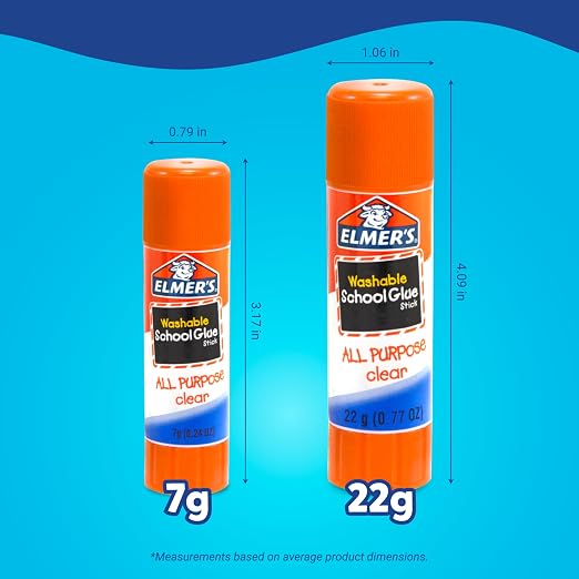 Elmer's All Purpose School Glue Sticks, Acid-Free and Washable, 7 Grams - Image 4
