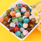 160pcs 12mm Acrylic Colorful Pop Ocean Style Large Hole Macrame Beads | Summer - Image 6
