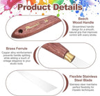 MECCANIXITY Pack of 1 Palette Knife No.28, 8.6" Long Palette Knives - Image 3