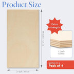 Baltic Birch Plywood 24 x 48 x 1/2 Inch - 12 mm Craft Wood - Image 2