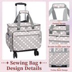 Anitor Rolling Sewing Machine Case - Image 7