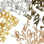 stino 200Pcs A-Z Metal Letter Charms by stino