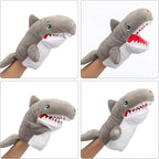 HollyHOME Shark Hand Puppets Stuffed Ocean Animals Hand Puppet Plush Animal - Image 2