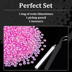 1500pcs 6mm Resin Rhinestones Bulk - Image 4