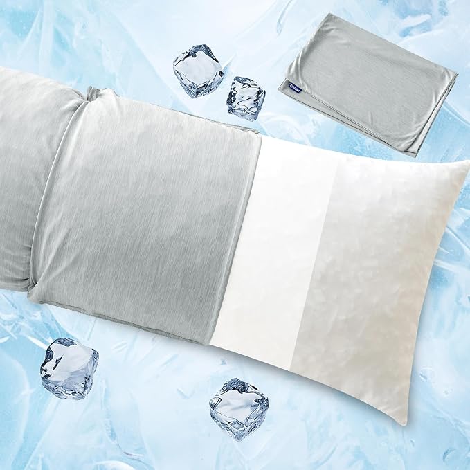 MIULEE Body Pillow for Adults Long Body Pillow for Side Sleeper Memory Foam - Image 5