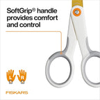 Fiskars Micro-Tip Scissors, Precision Cutting Shears, Titanium Blades & - Image 7