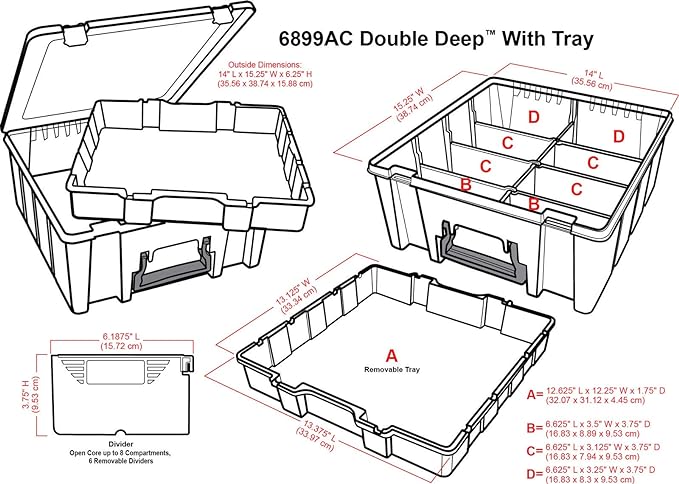 ArtBin 6899AZ Super Satchel Double Deep - Image 3