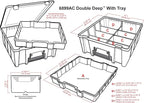 ArtBin 6899AZ Super Satchel Double Deep - Image 3