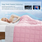 Topcee Weighted Blanket for Adults Queen Size Soft Cooling Heavy Blanket - Image 4