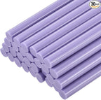 uxcell 30pcs Full Size Hot Glue Gun Sticks 8-inch x 0.27-inch High Sticky Small by uxcell