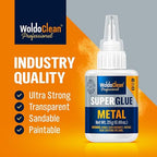 WoldoClean Metal Super Glue 25g Extra Strong Adhesive - Image 2