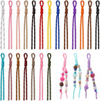 20 PCS Rope Keychain Paracord for Keychain Making Paracord Keychains Kit | by Unknown