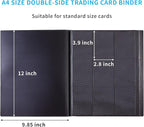 Card Binder, 360 Pockets Upgraded Trading Card Binders, Cards Collection Binder - Image 6