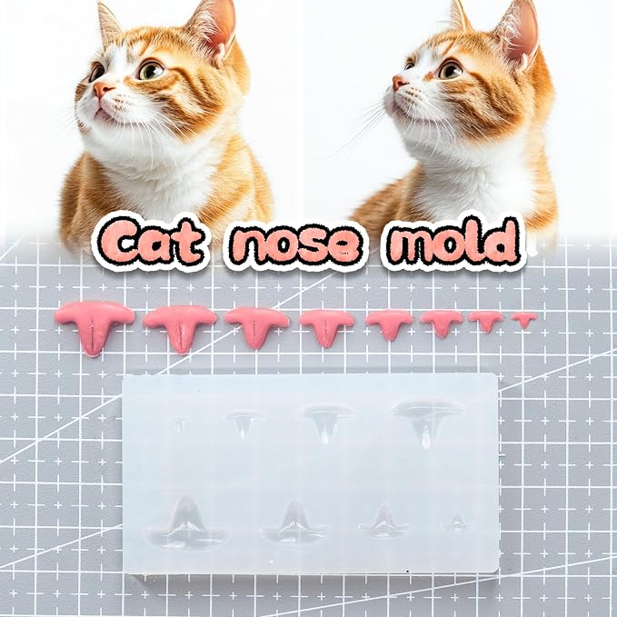 Nuvretk 8 Cute Silicone Molds for Needle Felting - Image 6