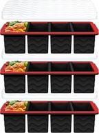 3-Pack Silicone Freezer Trays by Bandiction