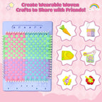 Weaving Loom for Kids & Friendship Bracelet Making Kit for Girls, Birthday - Image 5