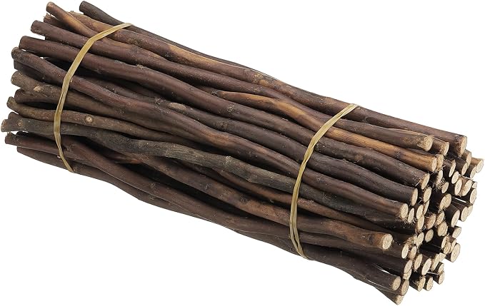 PATIKIL 60 Pcs / 30cm Wood Log Sticks, 0.2-0.5inch in Diameter Natural Driftwood by PATIKIL
