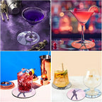 8 Pcs Singer Diamond Painting Coasters Kits - Image 4