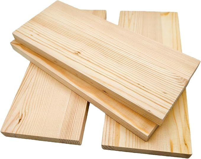 4PCS Rectangle Wood Boards Unfinished Wood Blocks - Image 5
