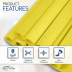 Yellow EVA Foam Sheets, 6 x 9 Inch, 2mm Thick – Foam Paper - Image 4