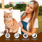9" x 12" Sketch Book, Acid Free Artist Drawing Book Paper, Art Supplies - Image 7