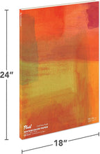 Fluid Watercolor Paper Block, 18 x 24 inches, 15 Sheets, 140 lb Cold Press Pad - Image 2