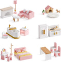 ROBOTIME Wooden Dollhouse Furniture Set, Dollhouse Accessories and Pretend Play by ROBOTIMEBuildingThingstoLife