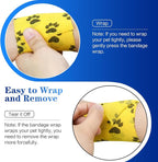 6pcs 2" Self Adhesive Bandage Wraps, Paw Prints A | - Image 7